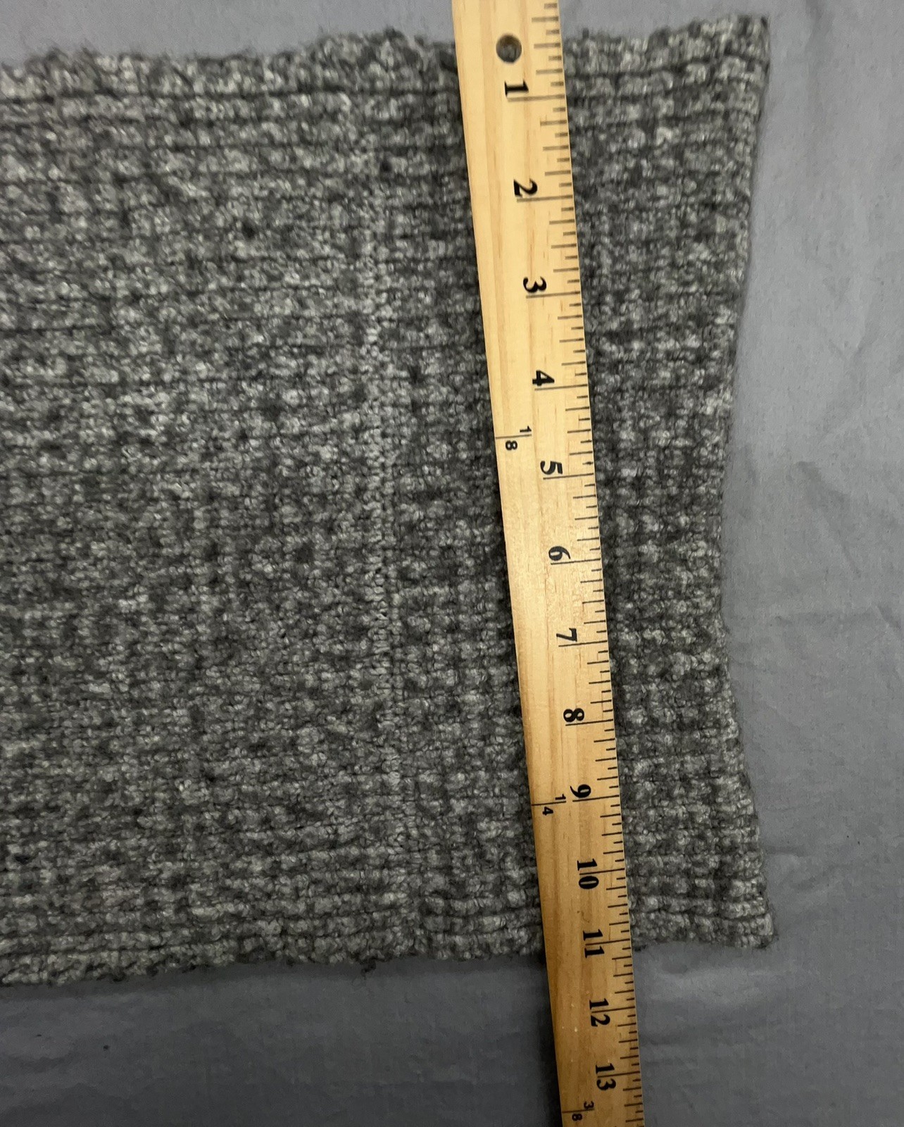 J Crew Infinity Scarf Gray Wool Cashmere Wrap Preppy Quiet Luxury Lagenlook Y2K