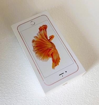 Original APPLE iPhone 6S Plus Rose Gold 16GB BOX ONLY w/ Booklets MKV72LL/A