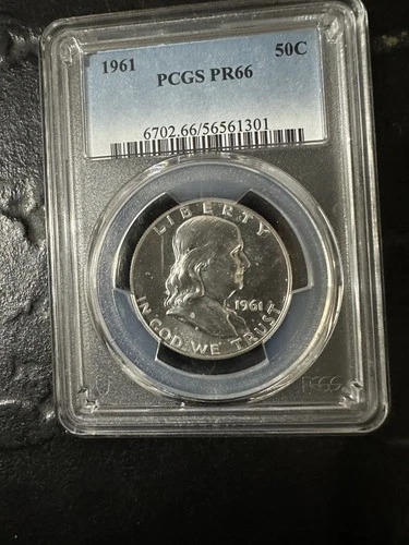 1961 Proof Franklin Silver Half Dollar
