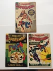 Amazing Spider-man Silver Age Lot of  3 Comics  #34 35 36 VG to FN Kraven Molten