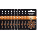 Duracell Activair Hearing Aid Batteries Size 312 (80 Batteries). Expires 2029