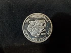 .999 One Troy Ounce Fine Silver Round Australia's Teddy Bear Koala 1989