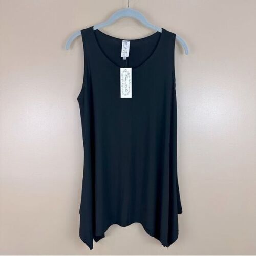 New Black Tank Tunic Small