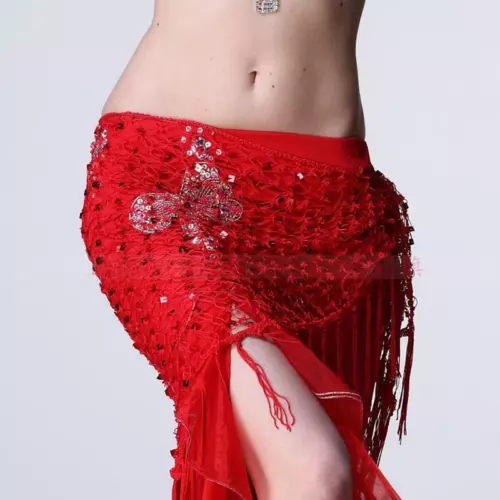 Women Dancing Belts Belly Dance Costumes Sequins Belly Dance Hip Scarf hot - Picture 10 of 36