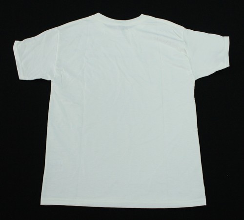 Champion Unisex Kid S/S Crew Neck Classic Script Logo Tee CL8 White Youth Medium - Picture 4 of 5