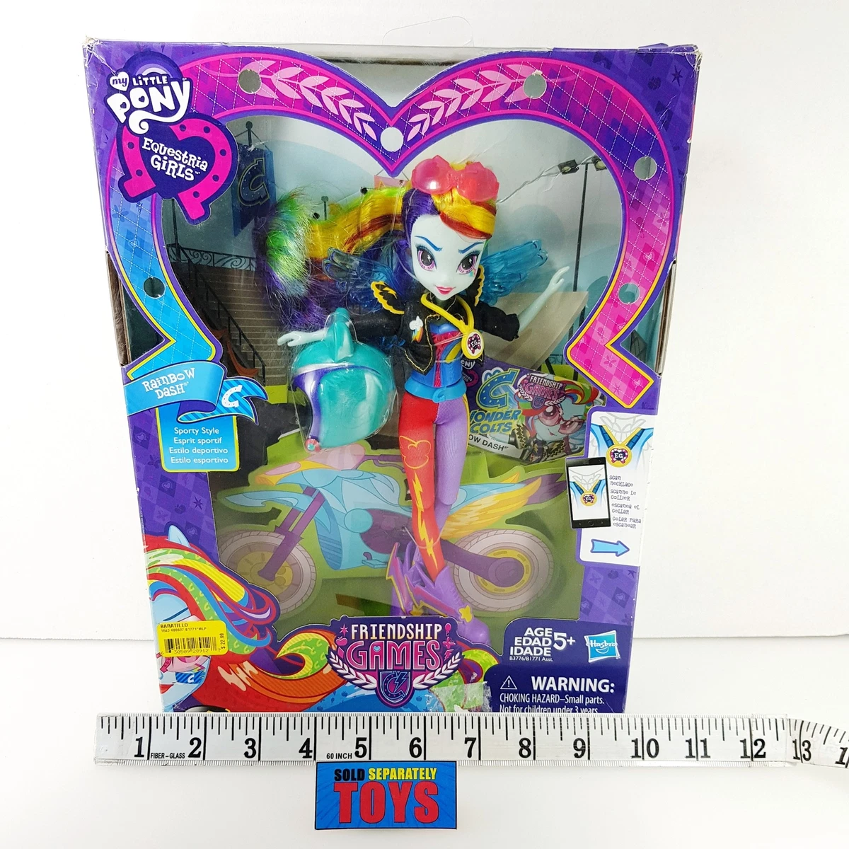  My Little Pony Rainbow Dash Doll : Toys & Games