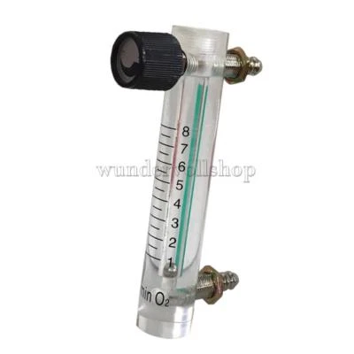 MARKENLOS Sauerstoff-Flow Meter Flowmeter mit Regelventil für Sauerstoff Luft 1-8L