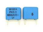 2x 6800pF +/-5% 630V- WIMA FKS 3 (6.8nF, Capacitors, Capacitor, 6800/630-) H181