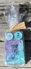 New Body & Earth Mermaid Vibes 2 Piece Marbleized Swirl Mystical Soap (2.6 oz)