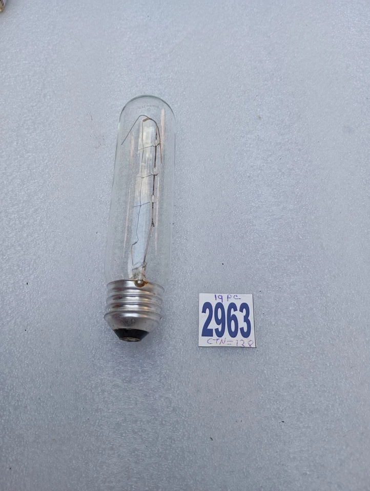 Sylvania Tubular Clear Light Bulb 40Watts T-10 120V (Lot of 19 PCs) - Image 4 of 4