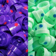 RUSTO Female MIXED Pack Graffiti Art Spray Paint tips