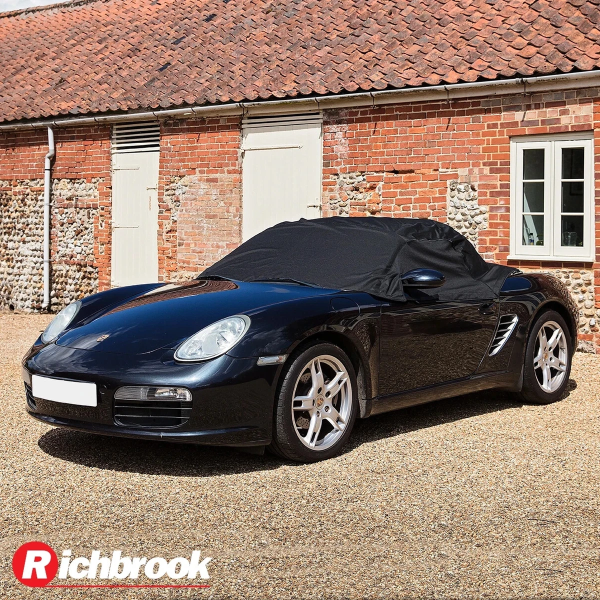 Tailored Half Car Cover Roof Protector for Porsche Boxster 986