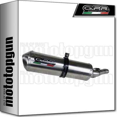 GPR EXHAUST HOMOLOGATED + LINK PIPE SATINOX TRIUMPH TIGER 800 2013 13 2014 14