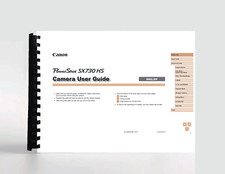 Owners Manual for Canon SX730 HS Power Shot Camera