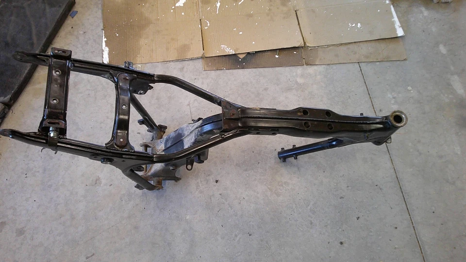 1978-81 Honda Hawk 400 CB400T main frame chassis - Image 3 of 4