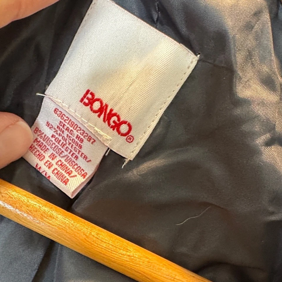 Chaquetón Bongo Carbón Doble Pecho Y2K Mediano Foto 3 de 4