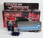 B-219 VINTAGE 1980'S HASBRO G1 TRANSFORMERS OPTIMUS PRIME W/ ORIGINAL BOX