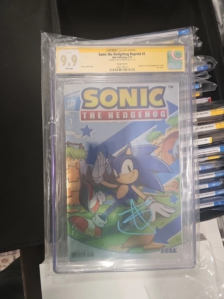Sonic the Hedgehog Certified Guaranty Company (CGC) Comics