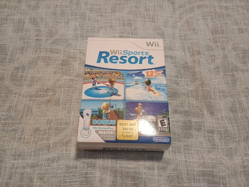 2009 Nintendo Wii Sports Resort with Motion Plus New Sealed