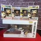 POP FUNKO! The Invisible Jet With WONDER WOMAN #16 and 4 funkos lot