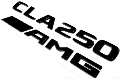 Für Mercedes Benz CLA250 AMG Schriftzug Embleme Aufkleber Logo Flache Badge Auto