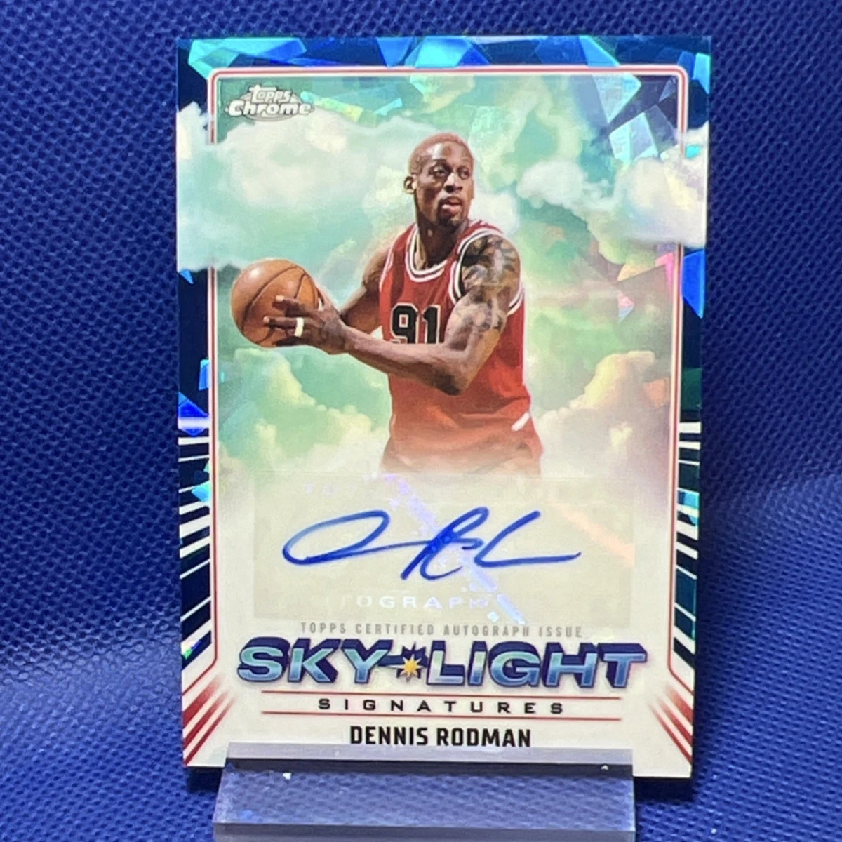 Topps Dennis Rodman Basketball Chicago Bulls Sports Trading Cards