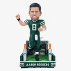 Aaron Rodgers New York Jets 2024 Tunnel Entrance Bobblehead NFL Football