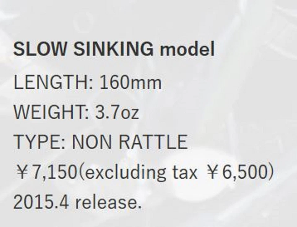 Deps Bull Shooter 160SS Sinking Lure 160mm 3.7 oz 11 (5116) - Image 4 of 4