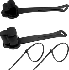 2PCS 3 Prong Plug Protector, Weatherproof Electrical Plug Protector Safety Caps,