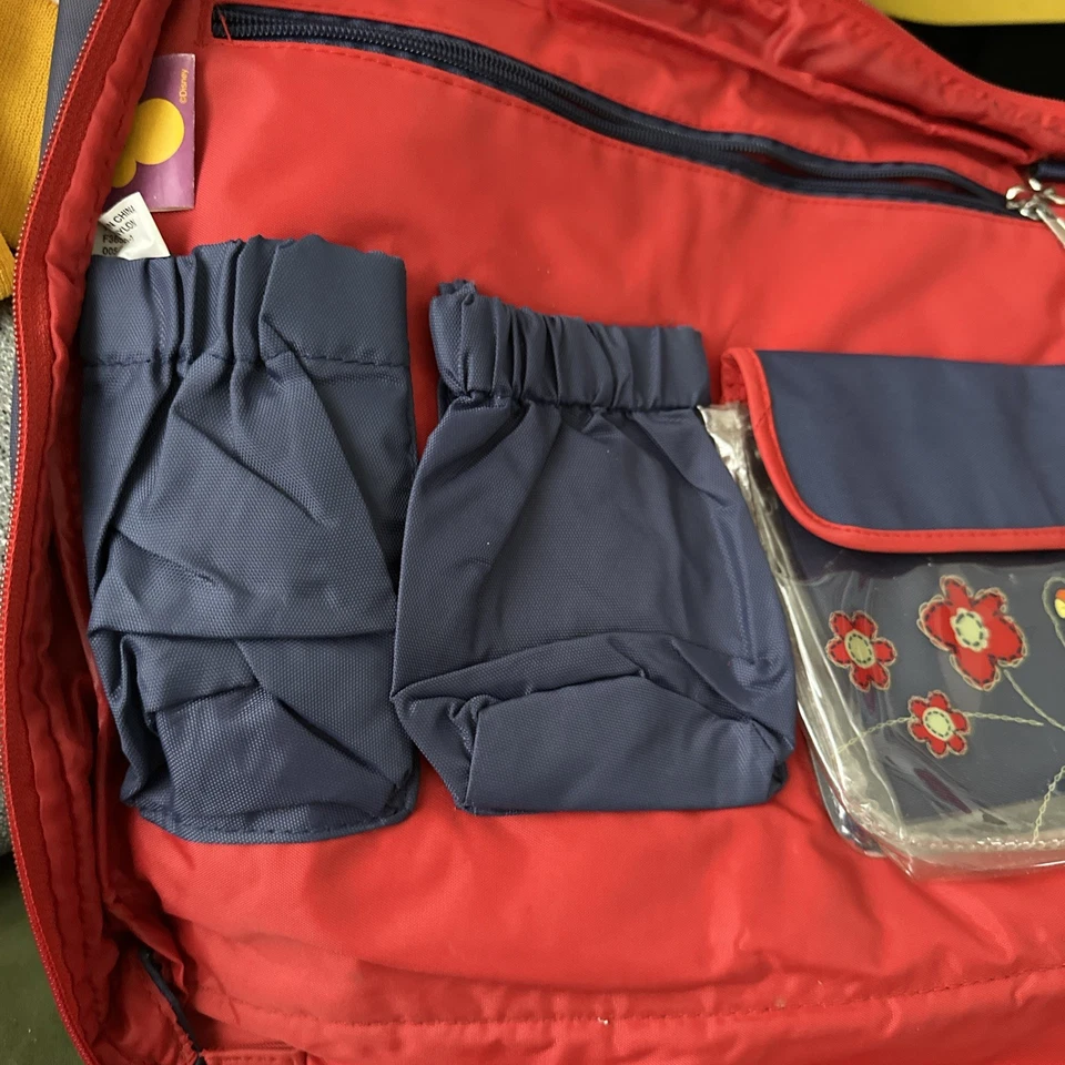 Disney Винни-Пух винтажный темно-синий путешествий сумка с короткими ручками/подгузники - Изображение 4 из 4