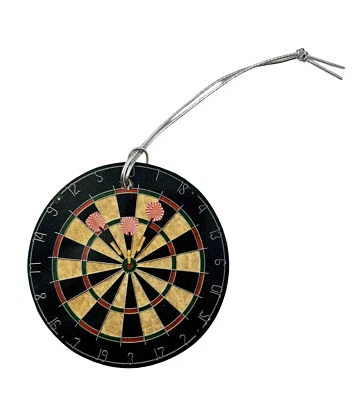 LARKRISE DESIGNS Darts Tree Decoration - Darts Christmas Tree Decoration-Darts Player Gift DTSDec