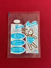 1950's, Dunkin Donuts, "Un-Used", "Donettes" Plastic  Bag (Scarce / Vintage)