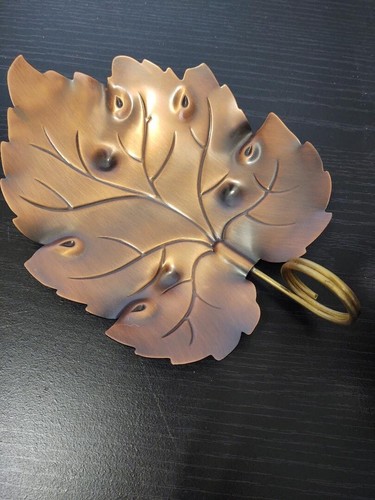 Bandeja de hojas Coppercraft Guild Mid Century 9 x 6 pulgadas sin pegatinas - Imagen 2 de 5