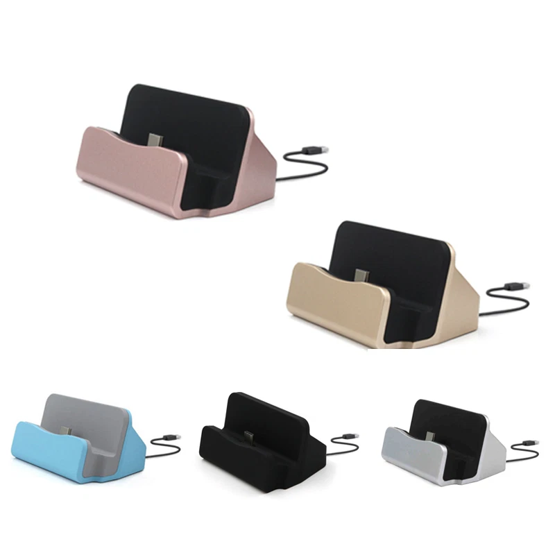 Cargador USB C 3.1 Tipo-C Estación Base Escritorio Soporte de Carga para Teléfono Móvil Foto 2 de 4