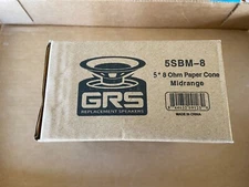 New GRS 5SBM-8 5" Sealed Back Midrange Speaker Driver