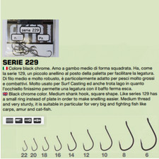 Ami Tubertini Serie 229  15pz CON OCCHIELLO SURF CASTING FEEDER TROTA ORATA