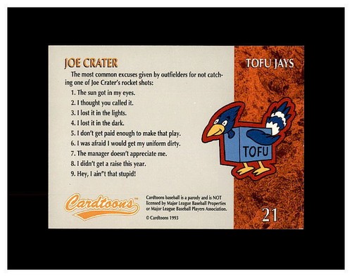 1993 CARDTOONS YOU PICK SEE SCANS - Picture 43 of 227