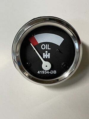 #ad Oil Pressure Gauge for Farmall H HV M MTA I O T6 W4 W6 W9 Gas Supers $40.68
