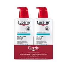 Eucerin Intensive Repair Body Lotion Fragrance-Free Body Moisturizer, 2 pk./16.9