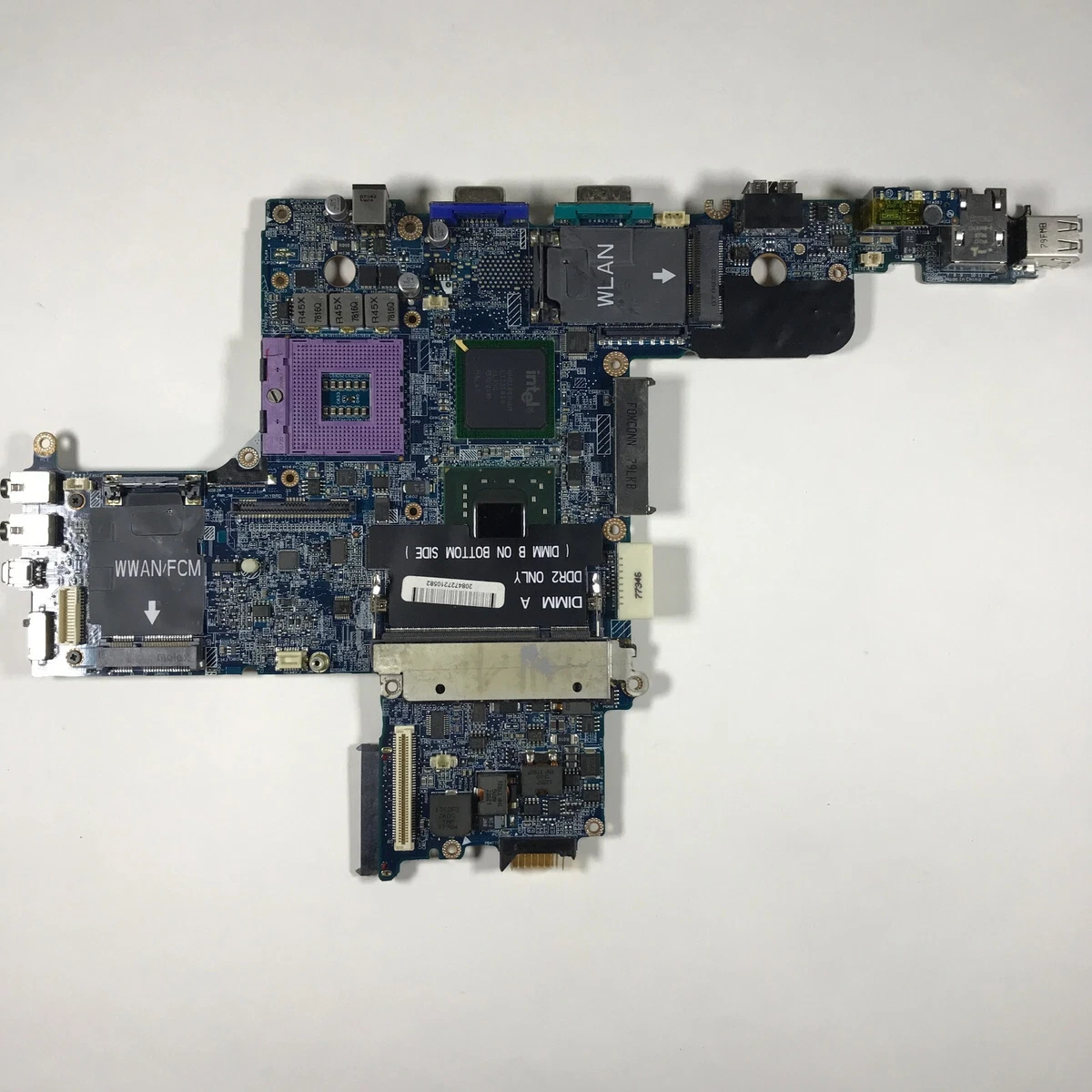 Dell Latitude D630 Motherboard DT781 0DT781 Integrated intel