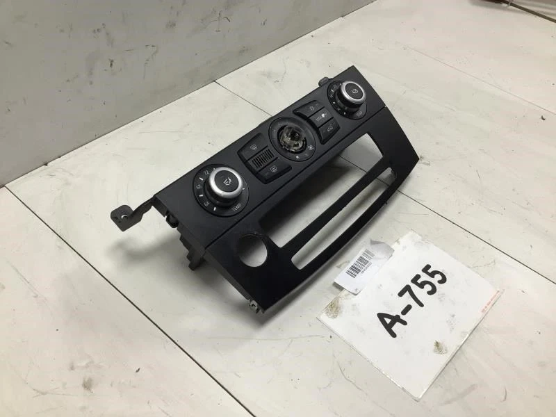 BMW 535XI 2008 calefacción aire acondicionado acondicionador panel de control bisel OEM+ Foto 3 de 4