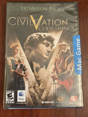 Sid Meier's Civilization V: Gods and Kings - Expansion PACK For PC New (SEALED)