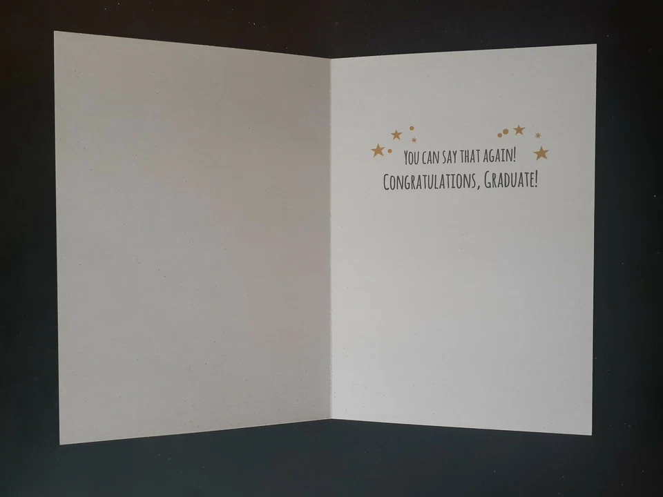 Funny Graduation Card - Image 3 of 4