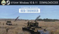Neu Pc Computer Spiel Combat Mission Red Thunder FüR Windows 10 11 Steam Code