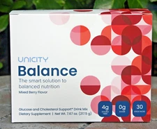 Unicity Balance Dietary Supplement MIXED BERRY, 30 Stick Packs, 03/2027 Exp.