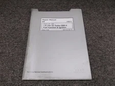 1996-2001 Audi A4 1.8L Turbo Fuel Shop Service Repair Manual 1997 1998 1999 2000