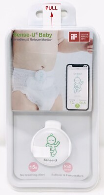 Sense-U Baby Breathing Monitor - Tracks Baby's Breathing Movement, Temperature