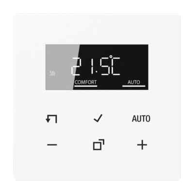 Jung TRDLS1790WW LB-Management Raumthermostat-Set, Serie LS, alpinweiß brandneu