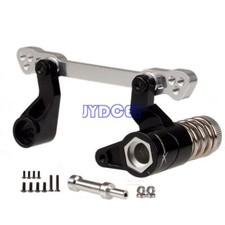 Gruppo sterzo alluminio nero per RC 1/8 HPI SAVAGE 4.6 5.9 FLUX X XL 85058