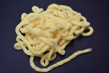  5 Yards 1/4" YELLOW Round Chenille for Fly Tying